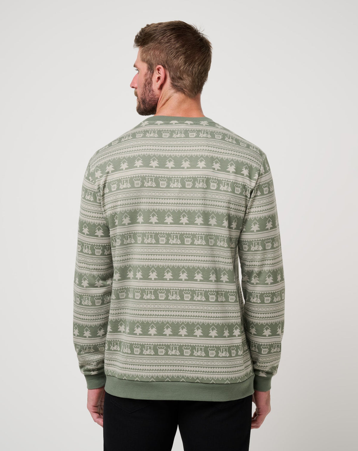 TravisMathew | Family Time Crew - Dark Olive