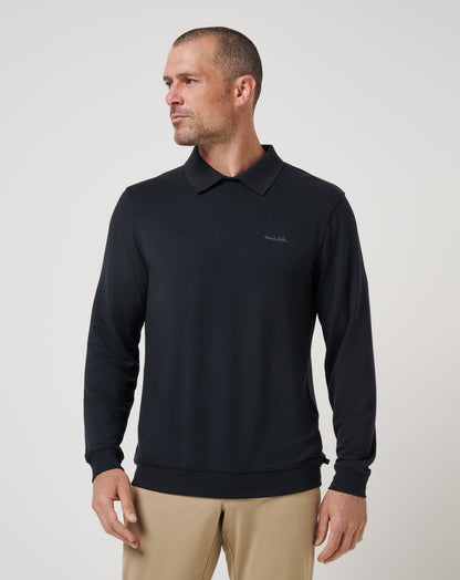TravisMathew | Amenities Collar Crew - Black