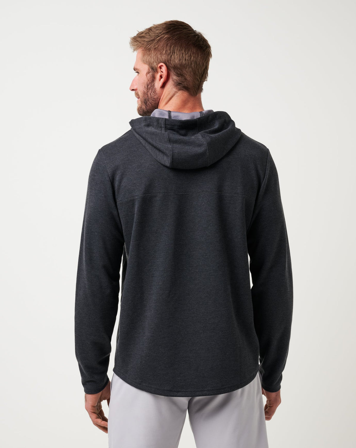 TravisMathew | Upgraded Tech Hoodie - Heather Black