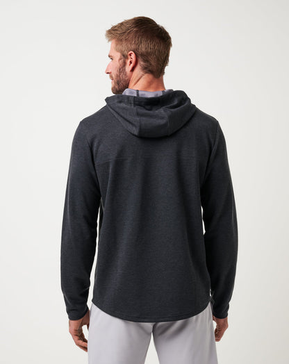 TravisMathew | Upgraded Tech Hoodie - Heather Black