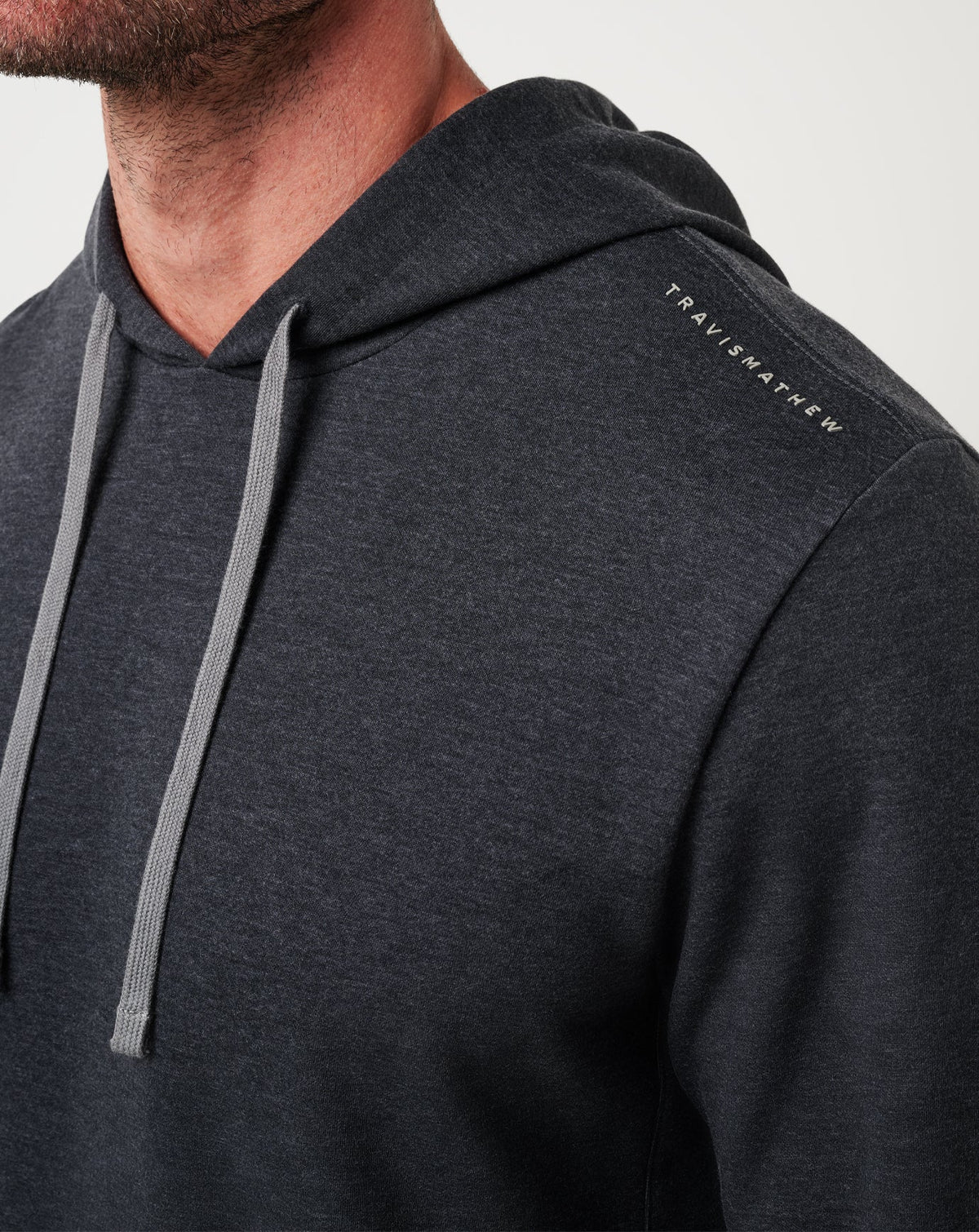 TravisMathew | Upgraded Tech Hoodie - Heather Black