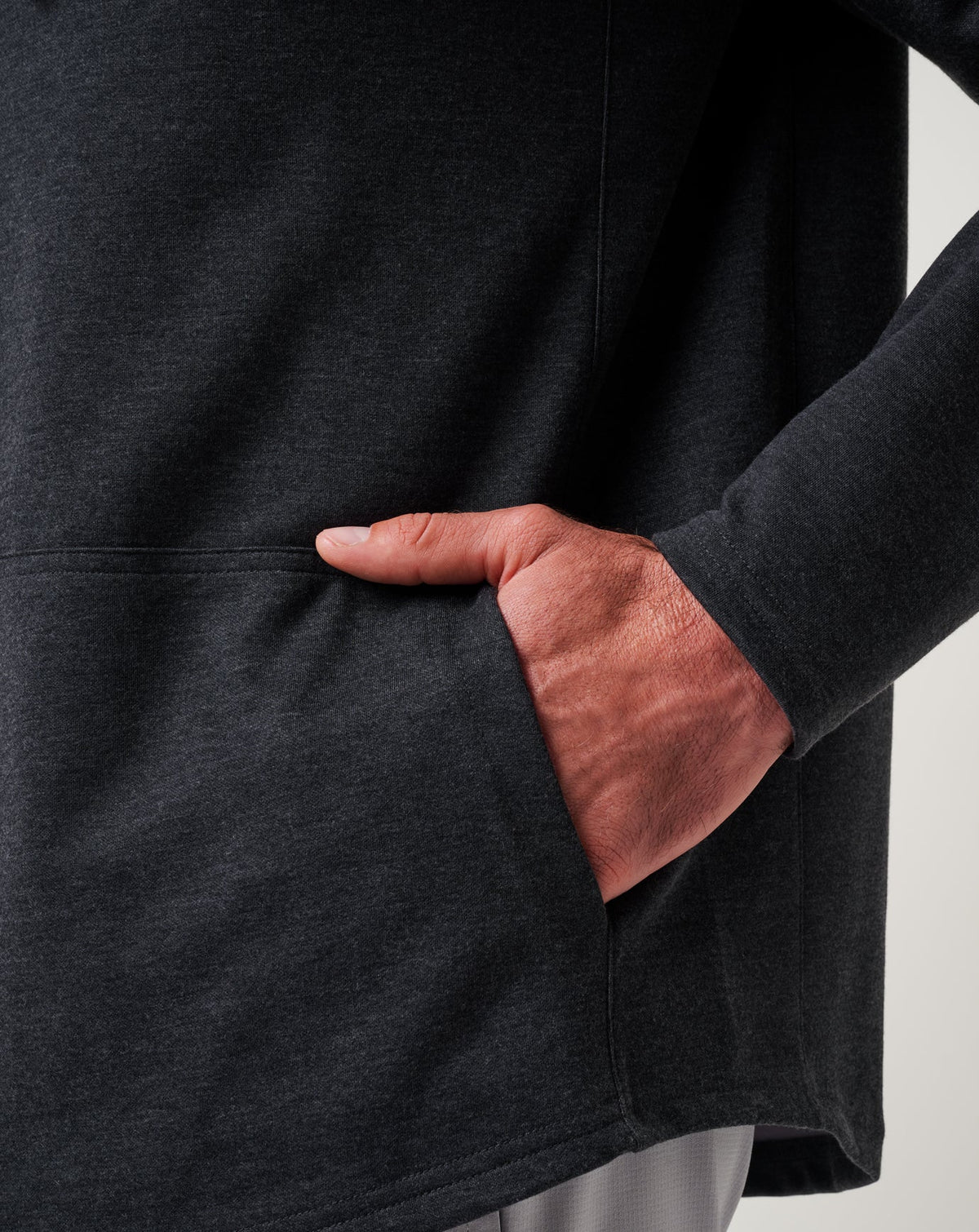 TravisMathew | Upgraded Tech Hoodie - Heather Black