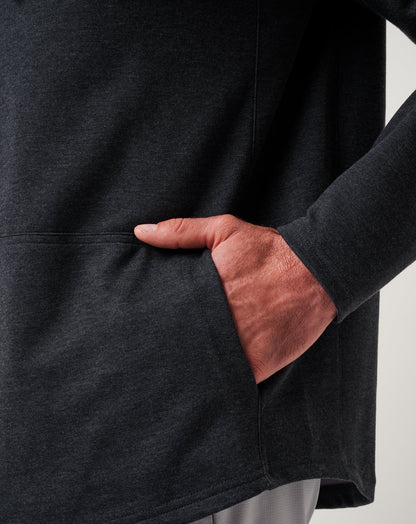TravisMathew | Upgraded Tech Hoodie - Heather Black