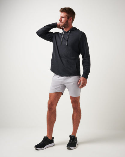 TravisMathew | Upgraded Tech Hoodie - Heather Black