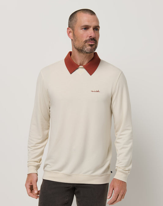 TravisMathew | Amenities Collar Crew - Birch