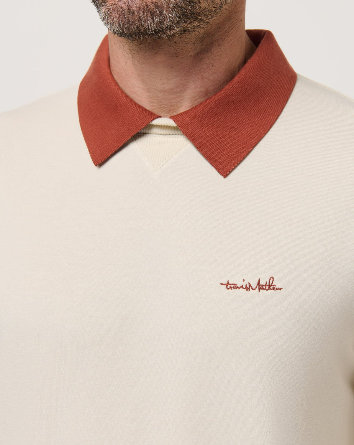 TravisMathew | Amenities Collar Crew - Birch