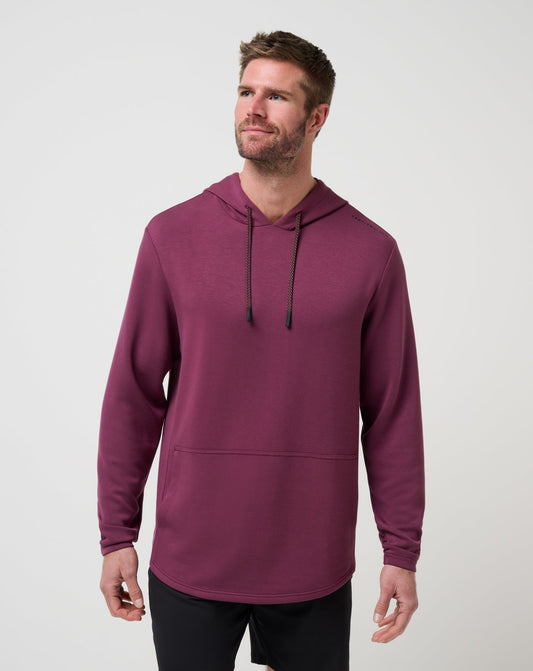 TravisMathew | Fibercloud Hoodie - Mauve Wine