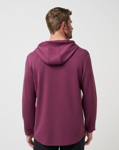 TravisMathew | Fibercloud Hoodie - Mauve Wine