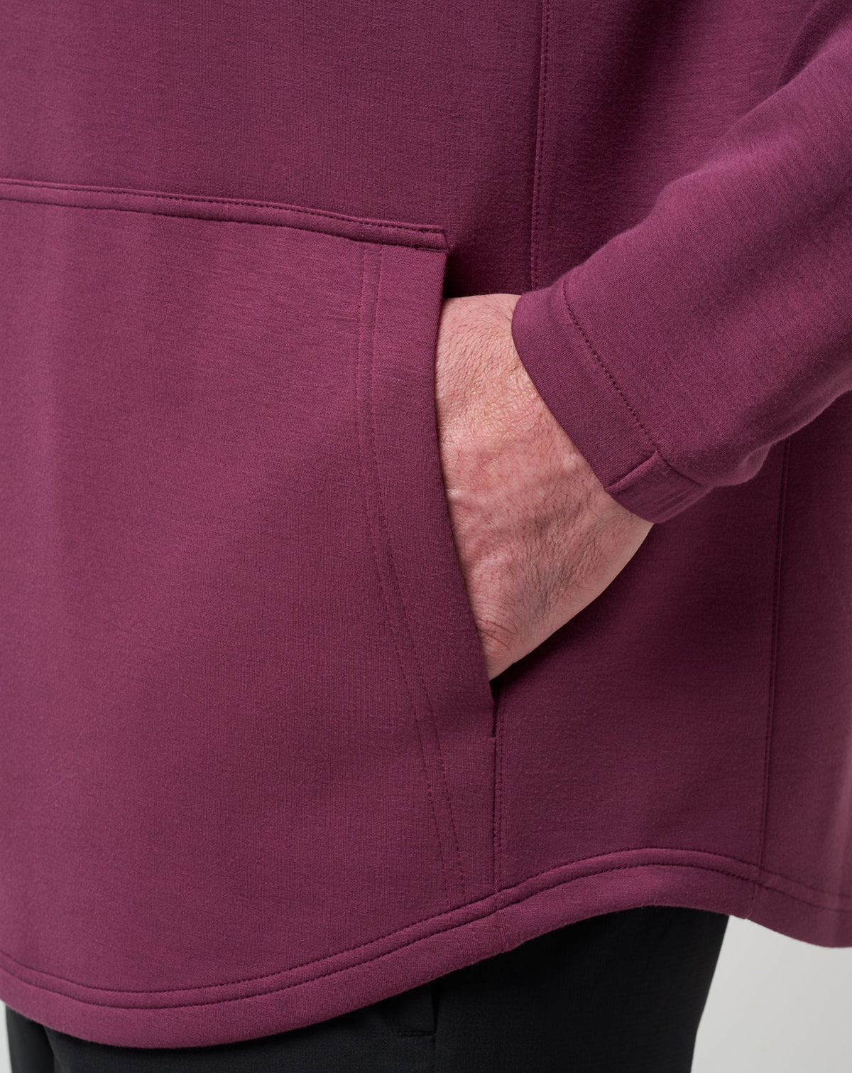 TravisMathew | Fibercloud Hoodie - Mauve Wine