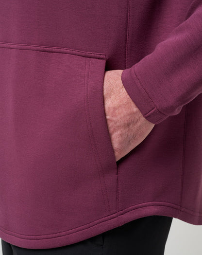 TravisMathew | Fibercloud Hoodie - Mauve Wine