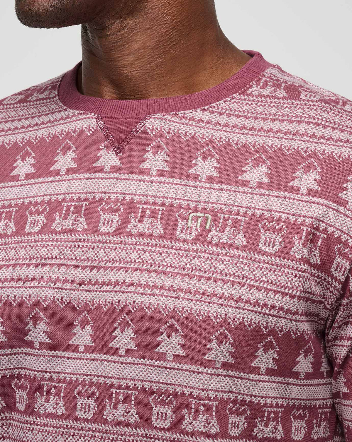 TravisMathew | Family Time Crew - Roan Rouge