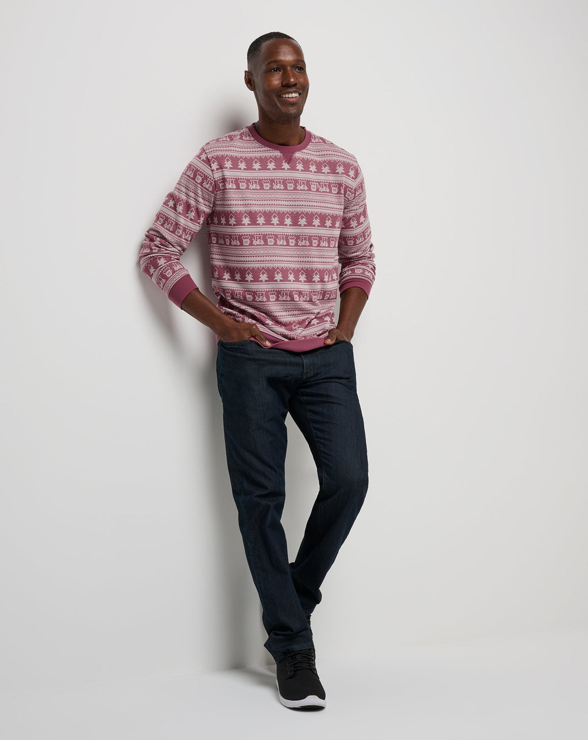 TravisMathew | Family Time Crew - Roan Rouge