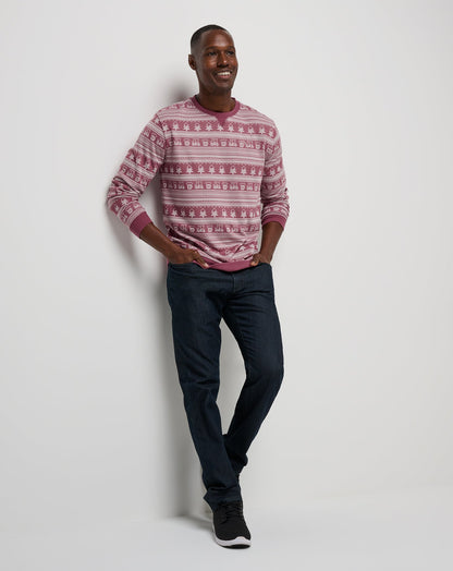 TravisMathew | Family Time Crew - Roan Rouge