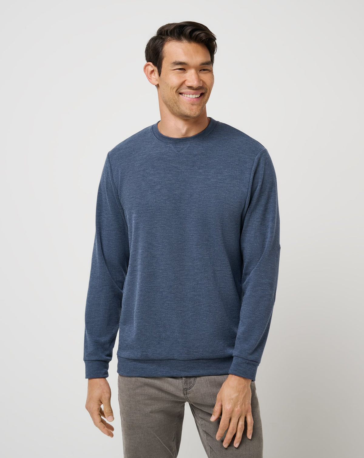 TravisMathew | Cloud Sweater - Heather Navy