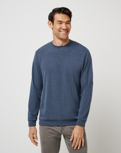 TravisMathew | Cloud Sweater - Heather Navy