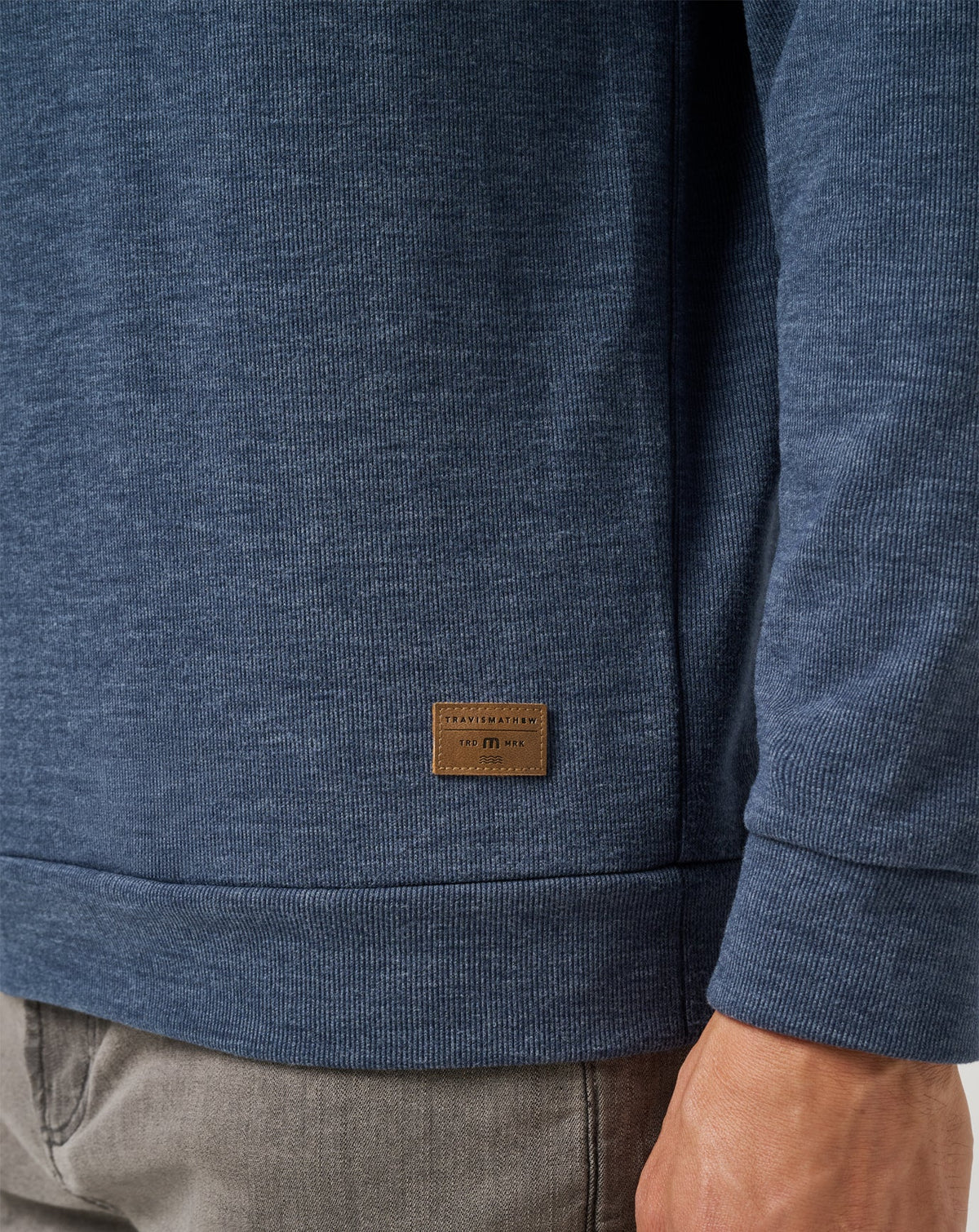TravisMathew | Cloud Sweater - Heather Navy