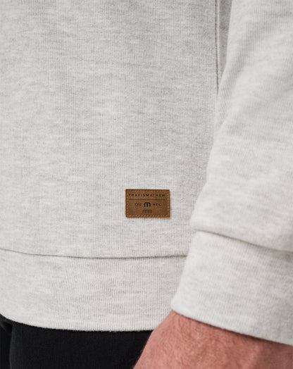 TravisMathew | Cloud Sweater - Heather Grey