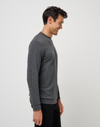 TravisMathew | Cloud Sweater - Heather Black