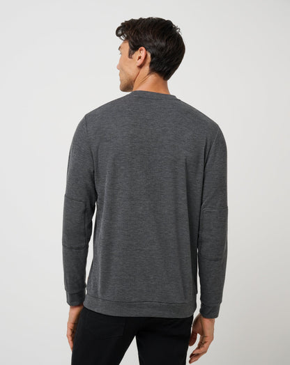 TravisMathew | Cloud Sweater - Heather Black