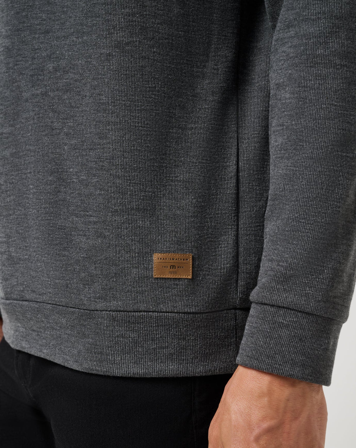 TravisMathew | Cloud Sweater - Heather Black