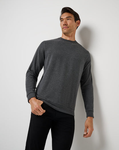 TravisMathew | Cloud Sweater - Heather Black