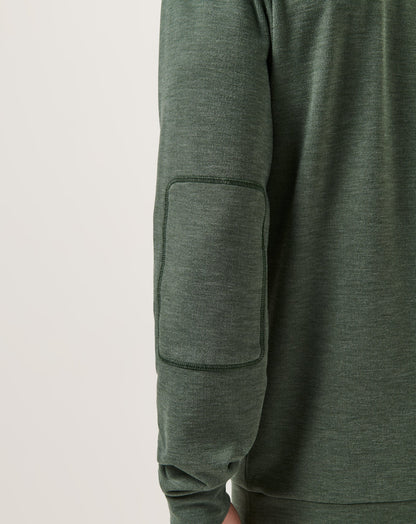 TravisMathew | Cloud Sweater - Heather Dark Olive
