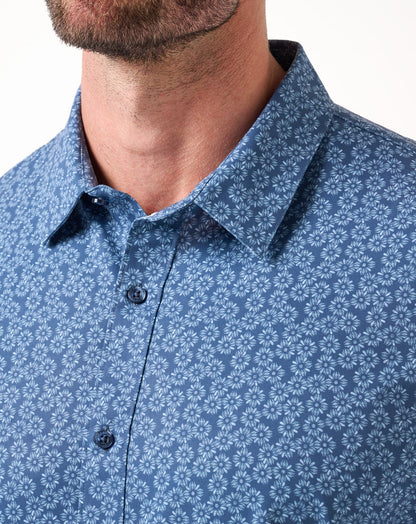 TravisMathew | Techwoven Sunlight Button-Up - Bering Sea