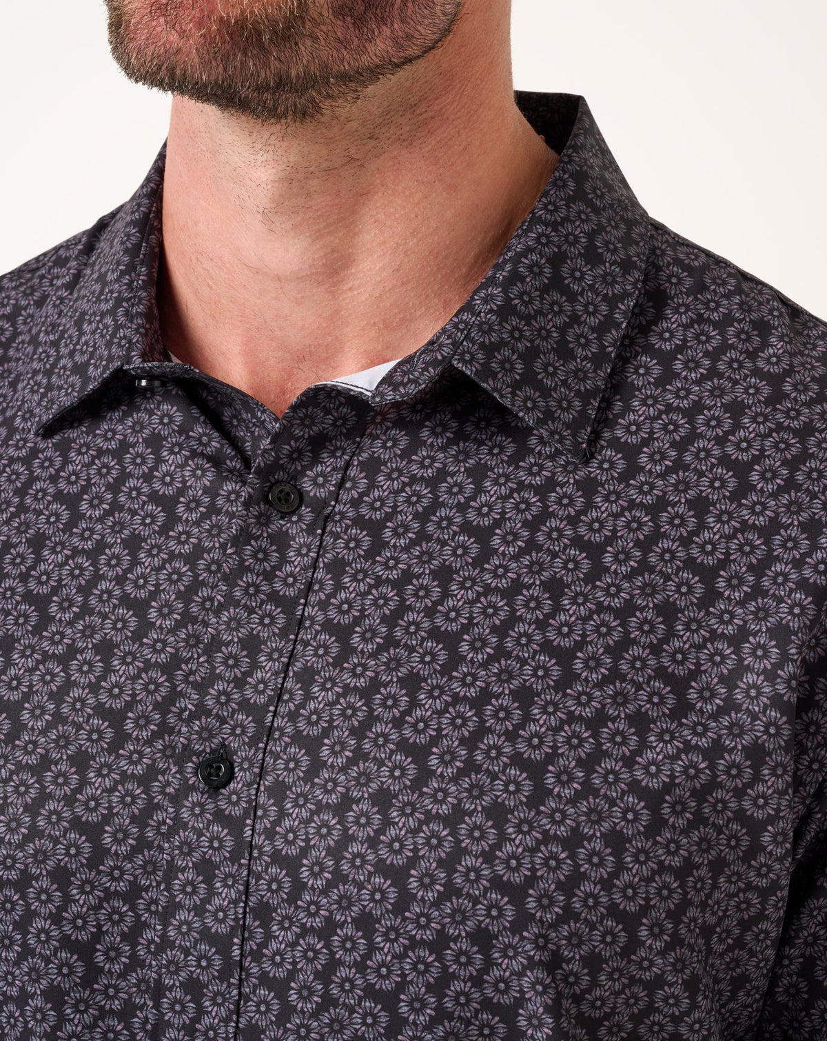 TravisMathew | Techwoven Sunlight Button-Up - Black