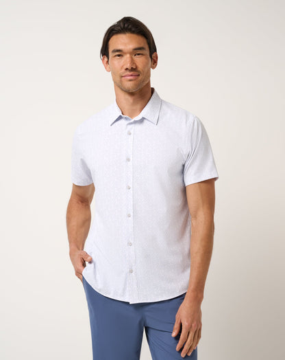 TravisMathew | Techwoven Sunlight Button-Up - White
