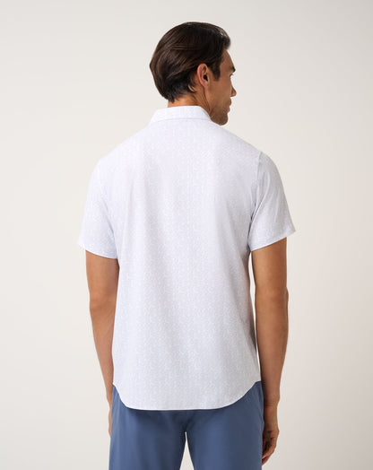 TravisMathew | Techwoven Sunlight Button-Up - White