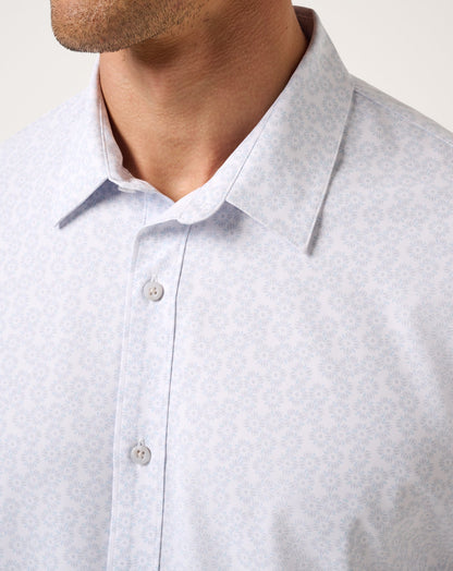TravisMathew | Techwoven Sunlight Button-Up - White