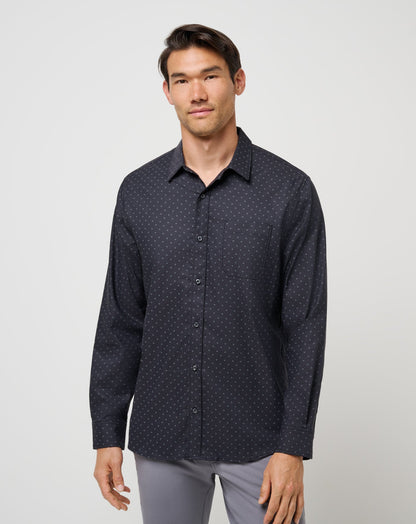 TravisMathew | Techwoven Tidbits Button-Up - Black