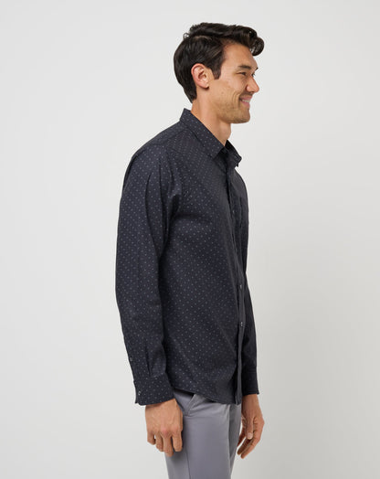 TravisMathew | Techwoven Tidbits Button-Up - Black