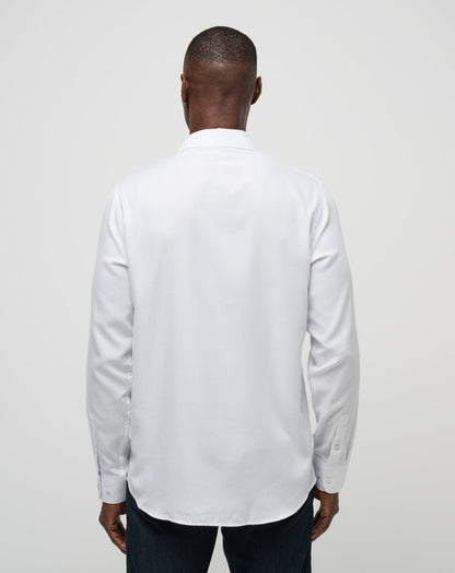 TravisMathew | Little Leary Button-Up - White