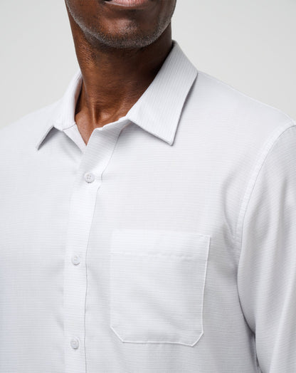 TravisMathew | Little Leary Button-Up - White