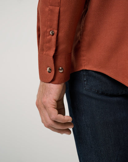 TravisMathew | Cloud Flannel Button-Up - Maple