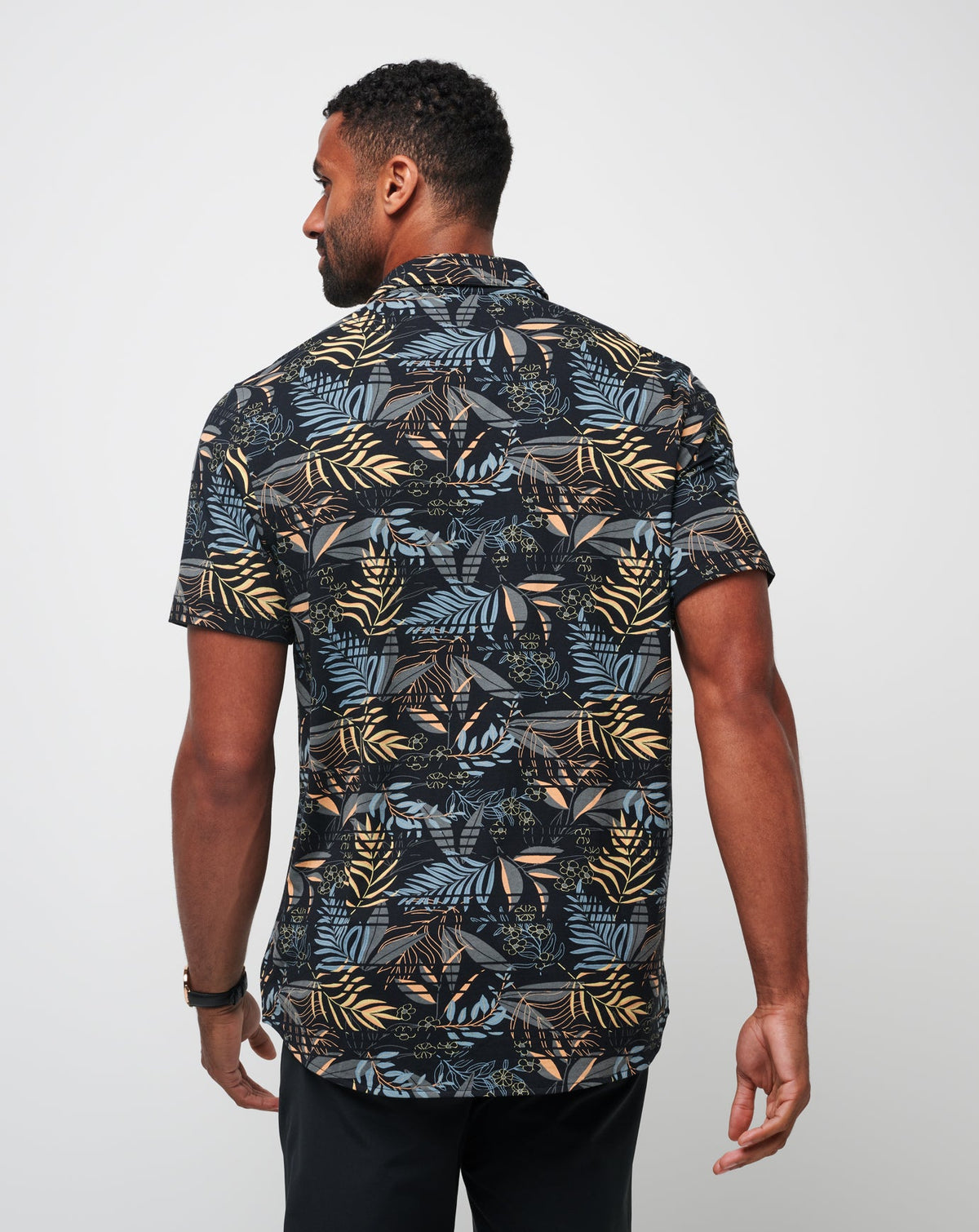 TravisMathew | Knit Hanabata Days Button-Up - Black