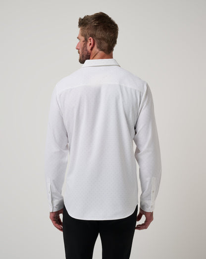 TravisMathew | Techwoven Tidbits Button-Up - White