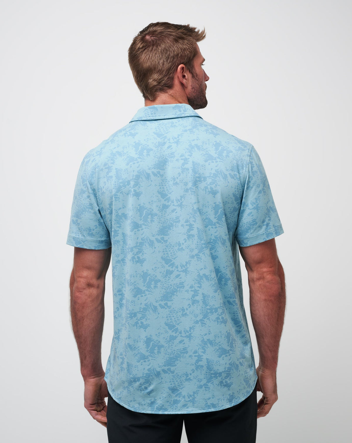 TravisMathew | Knit Braddah Button-Up - Cameo