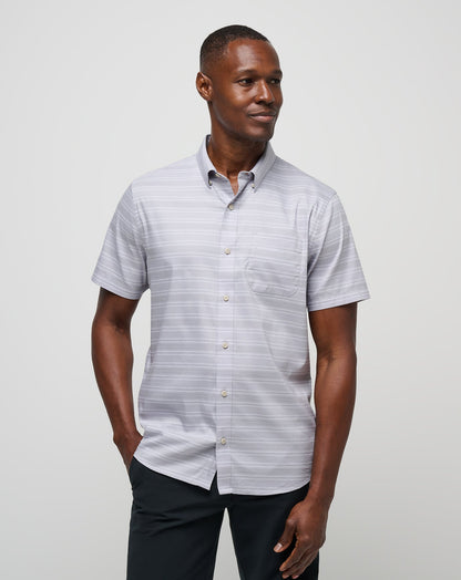 TravisMathew | On The Table Button-Up - Micro Chip