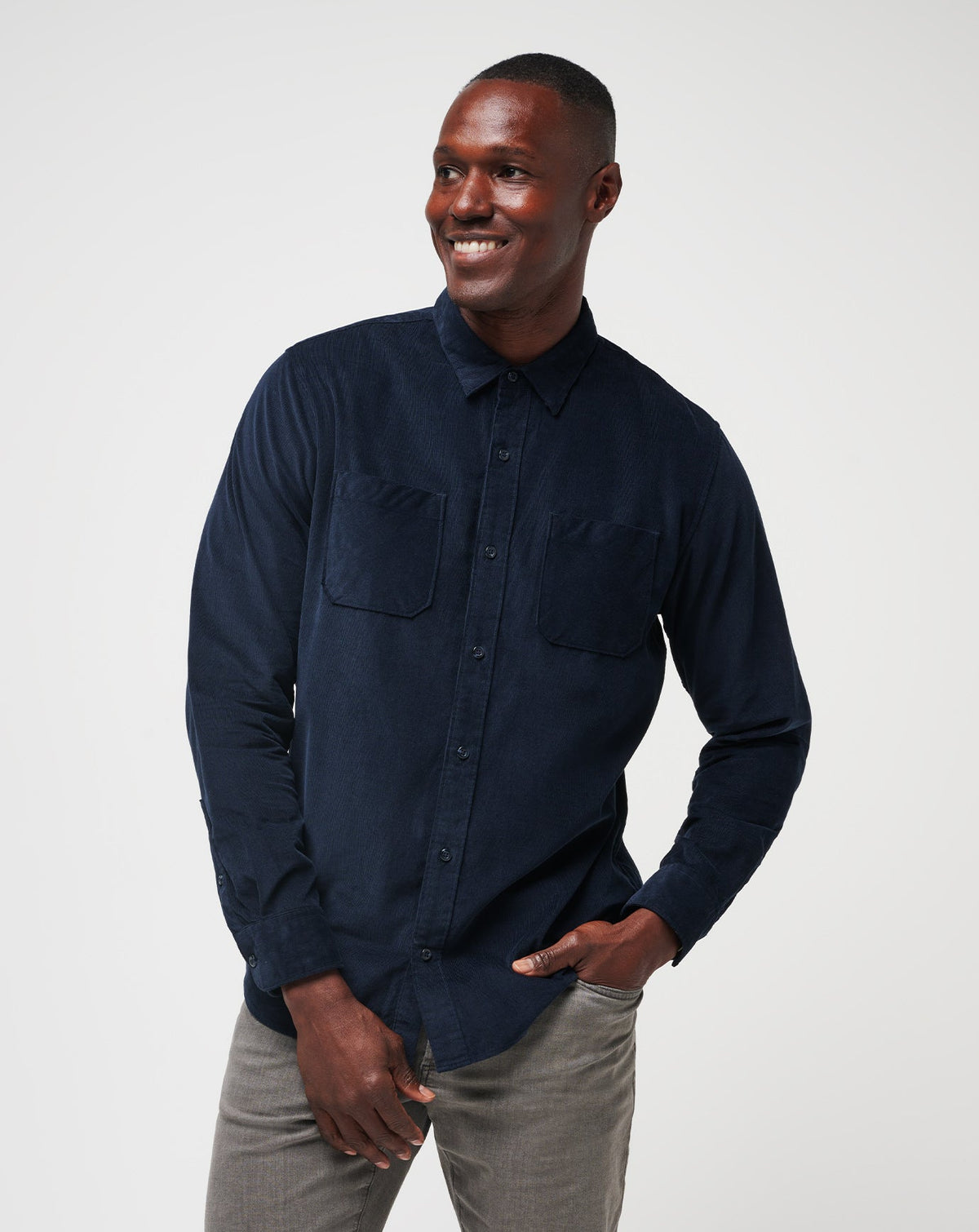 TravisMathew | Barrel Of Laughs Button-Up - Total Eclipse