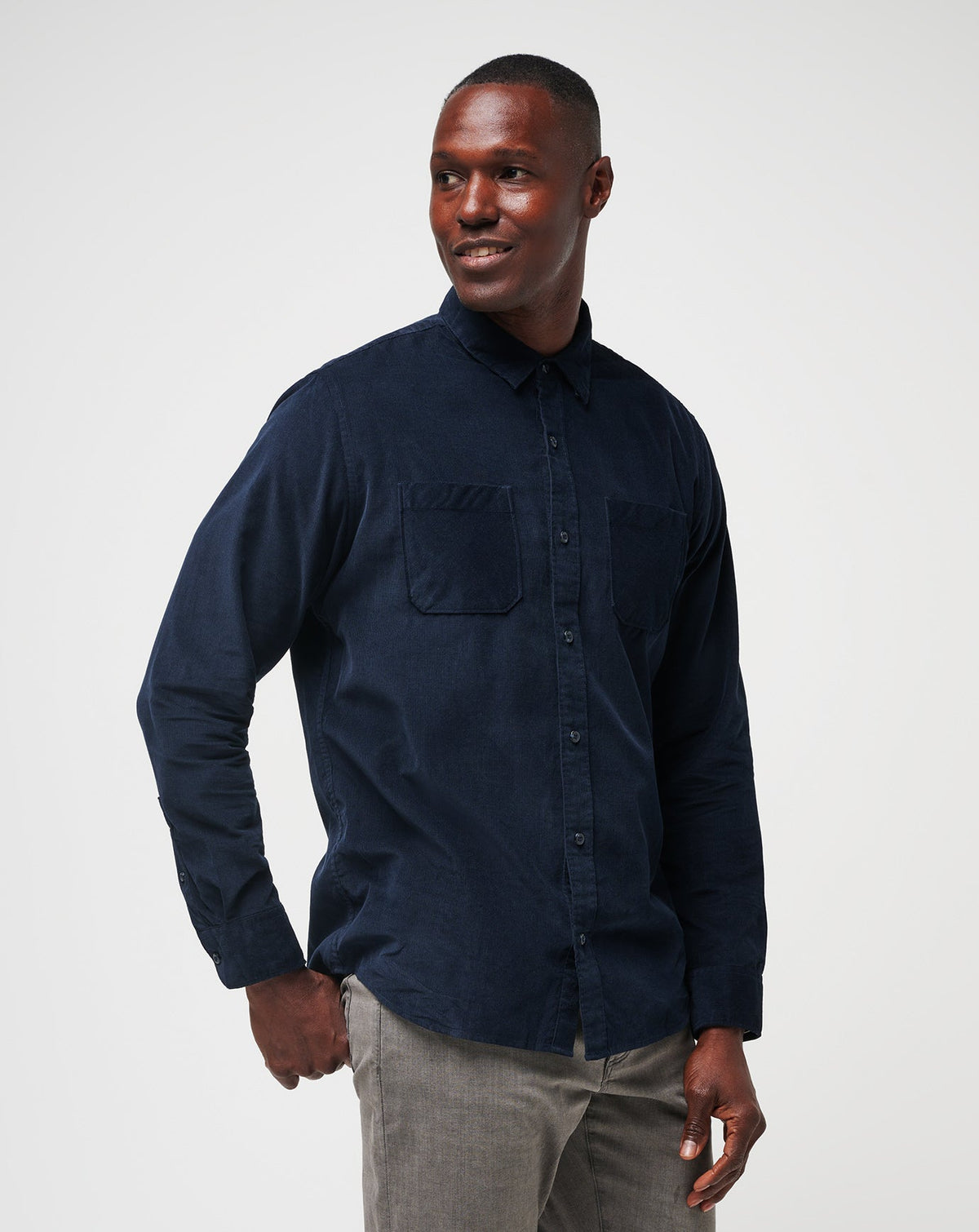 TravisMathew | Barrel Of Laughs Button-Up - Total Eclipse