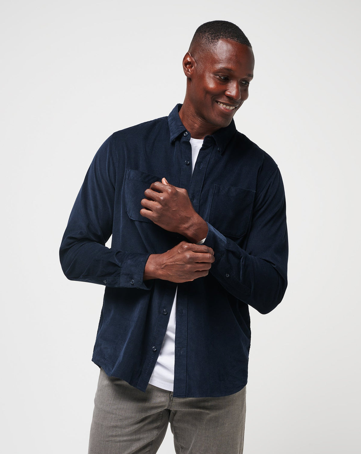 TravisMathew | Barrel Of Laughs Button-Up - Total Eclipse