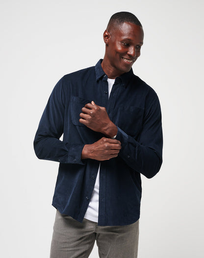 TravisMathew | Barrel Of Laughs Button-Up - Total Eclipse
