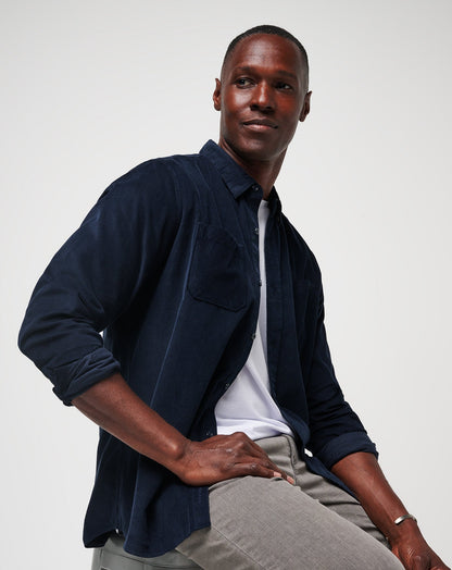TravisMathew | Barrel Of Laughs Button-Up - Total Eclipse