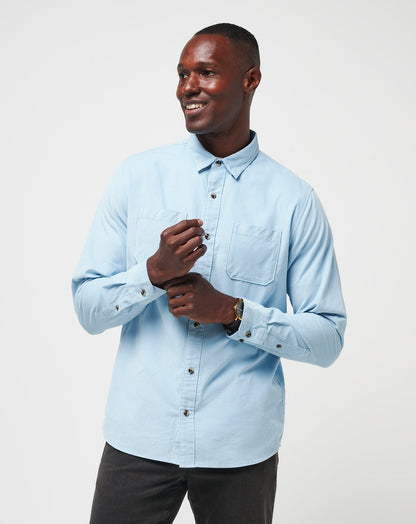 TravisMathew | Barrel Of Laughs Button-Up - Dream Blue