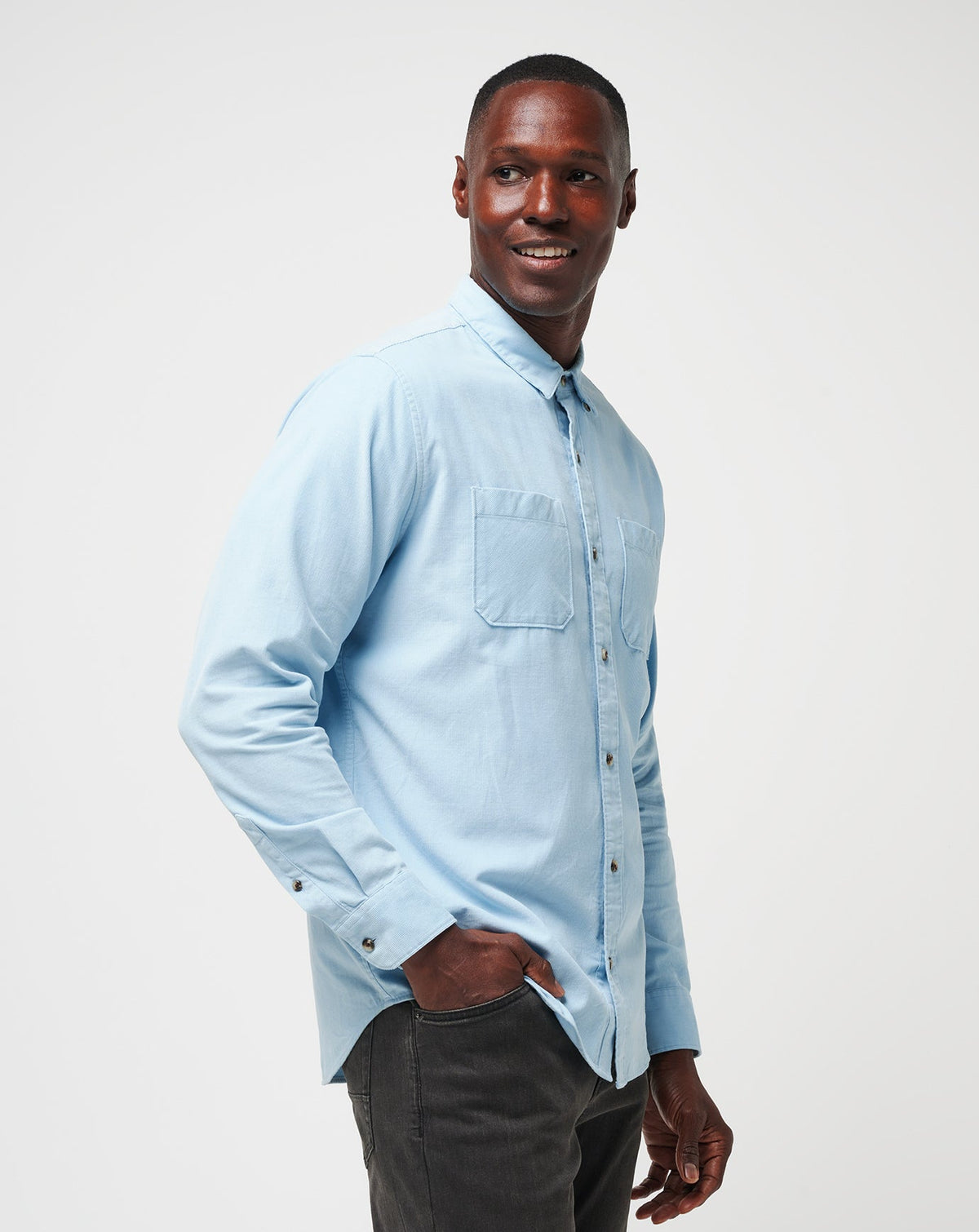 TravisMathew | Barrel Of Laughs Button-Up - Dream Blue
