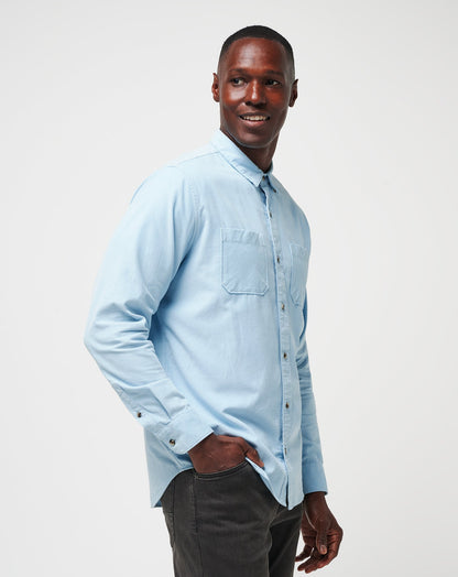 TravisMathew | Barrel Of Laughs Button-Up - Dream Blue