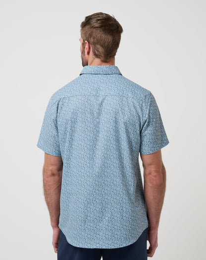 TravisMathew | Techwoven Country Mile Button-Up - Arona