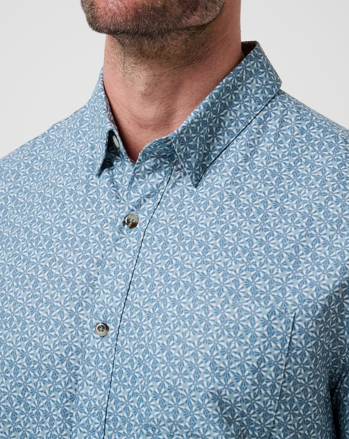 TravisMathew | Techwoven Country Mile Button-Up - Arona